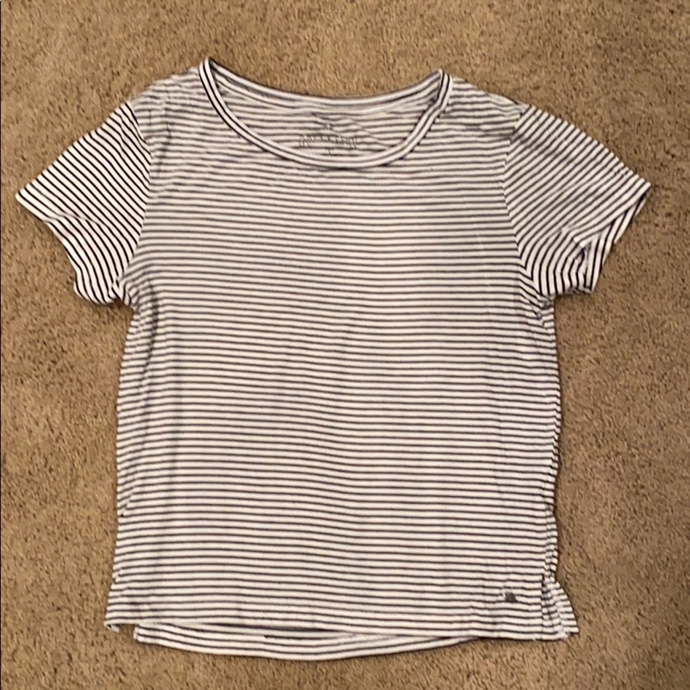 American Eagle Stripped Crop Top